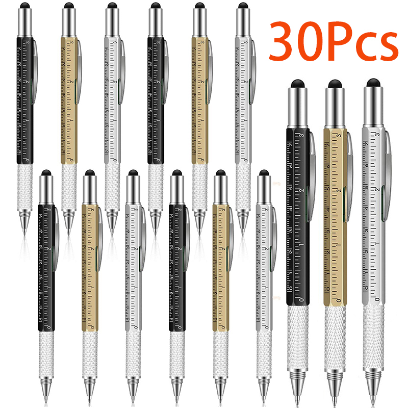 Cool Office Tech Gadgets - 30 Stück Multitool-Stift 6 in 1