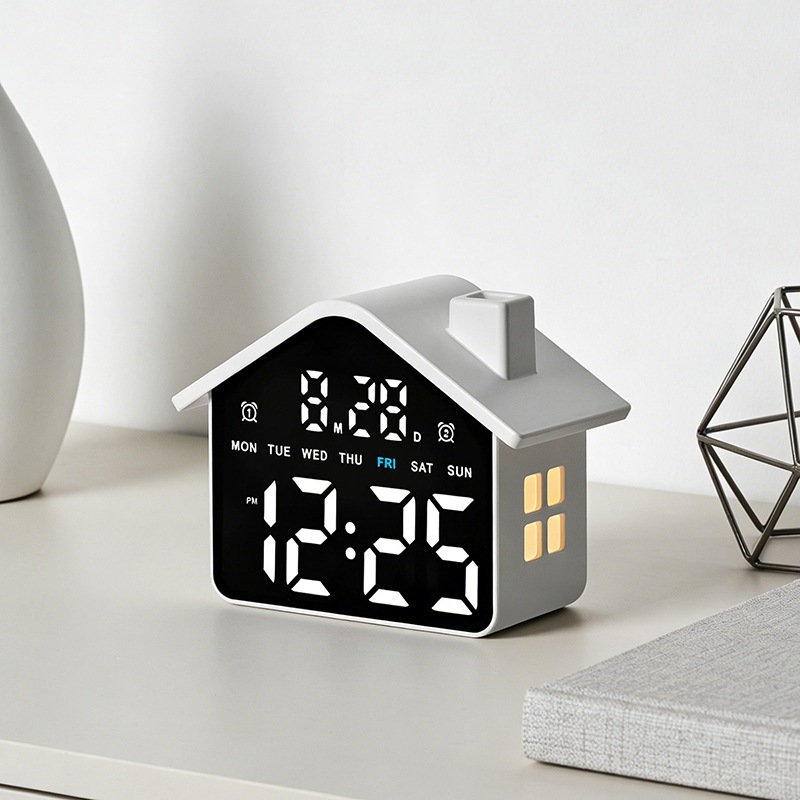 Hausförmiger LED-Wecker Elektr – Digital Timer Countdown Bewertung und Preis