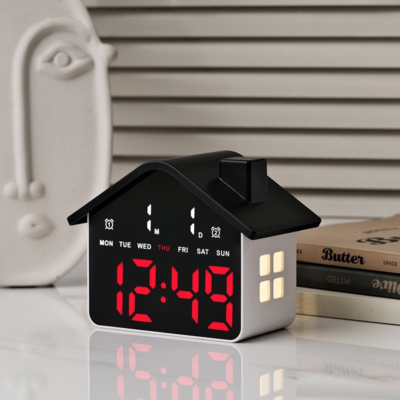 Hausförmiger LED-Wecker Elektr – Digital Timer Countdown Bewertung und Preis