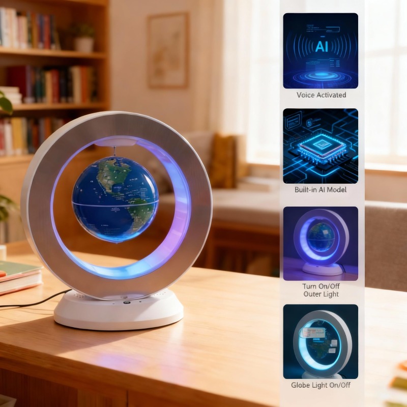 Schwebender Globus Bluetooth-L – Cool Office Tech Gadgets Bewertung und Preis