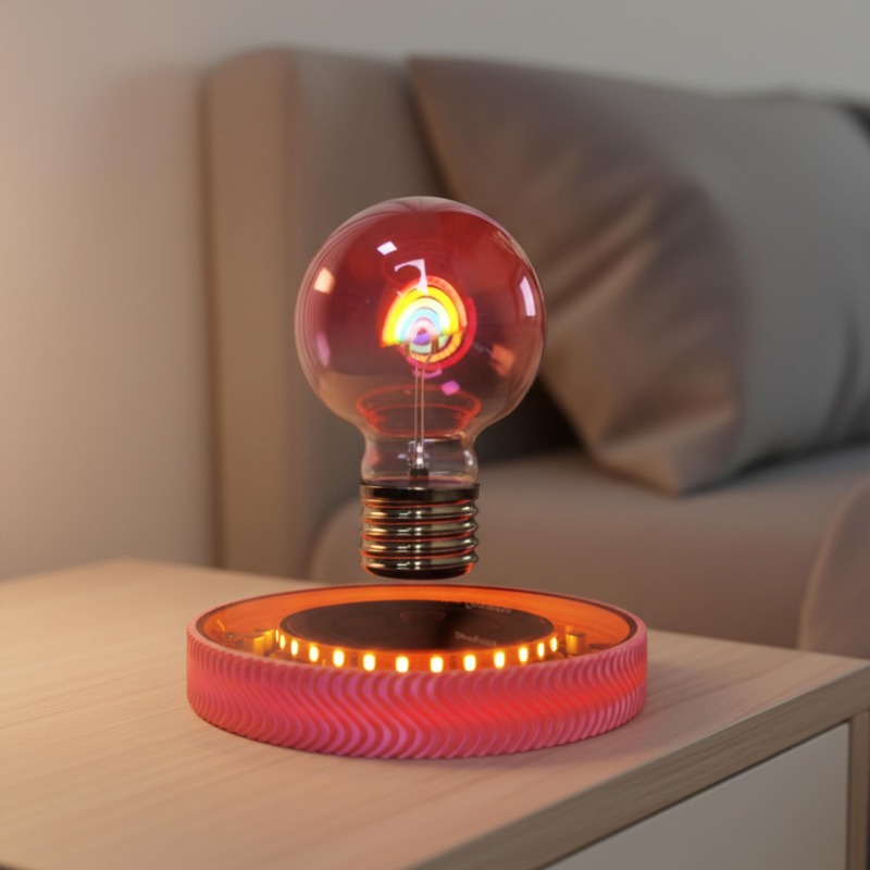 Schwebende Kabellose LED-Glühb – Office And Tech Bewertung und Preis