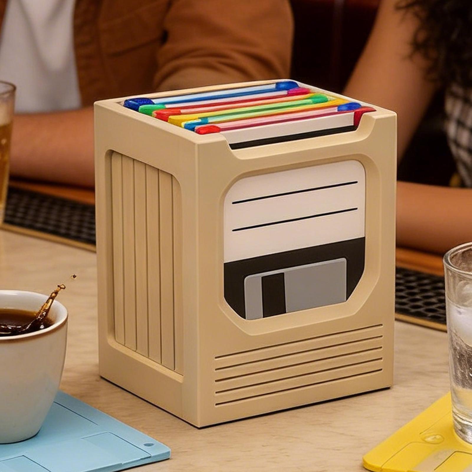 Retro Tech Untersetzer-Halter- – Office And Tech Bewertung und Preis