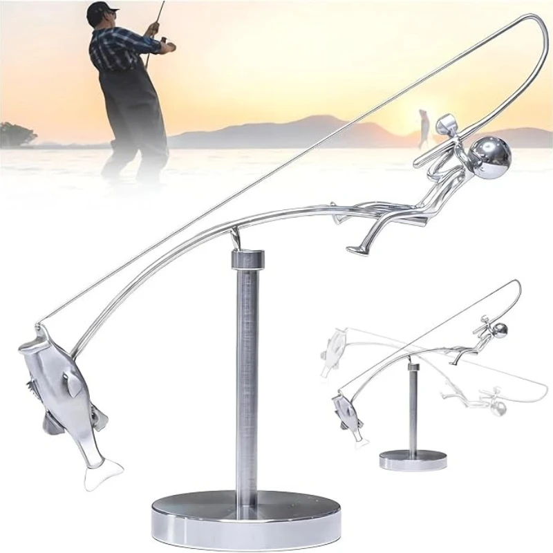 Metall-Balance-Skulptur Große  – Cool Office Tech Gadgets Bewertung und Preis