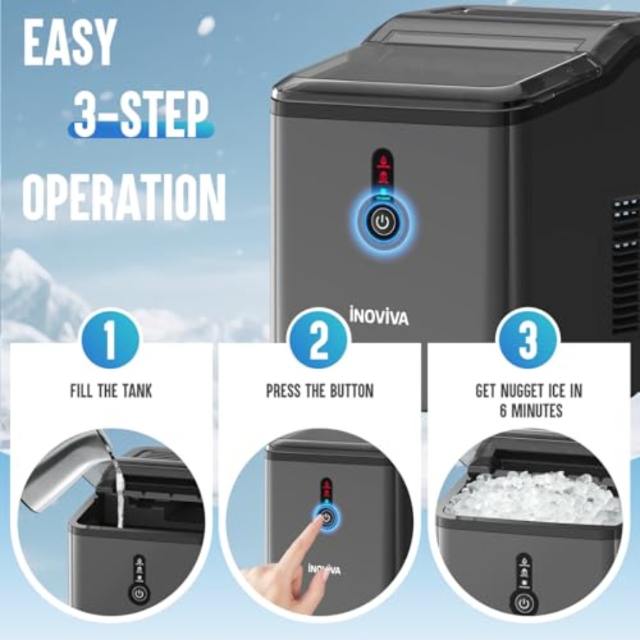 Nugget-Eiswürfelbereiter für Z – Office Tech Products Bewertung und Preis